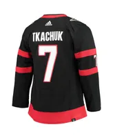 Men's adidas Brady Tkachuk Black Ottawa Senators Home Authentic Pro Player Jersey