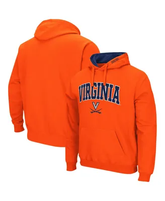 Men's Colosseum Virginia Cavaliers Arch and Logo 3.0 Pullover Hoodie