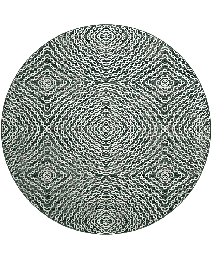 Dalyn Brisbane BR3 8' x Round Area Rug