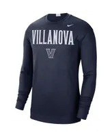 Men's Navy Villanova Wildcats 2021/22 Basketball Team Spotlight Performance Long Sleeve T-shirt