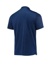 Men's Nike Golf Navy Dallas Cowboys Jacquard Wing Performance Polo Shirt
