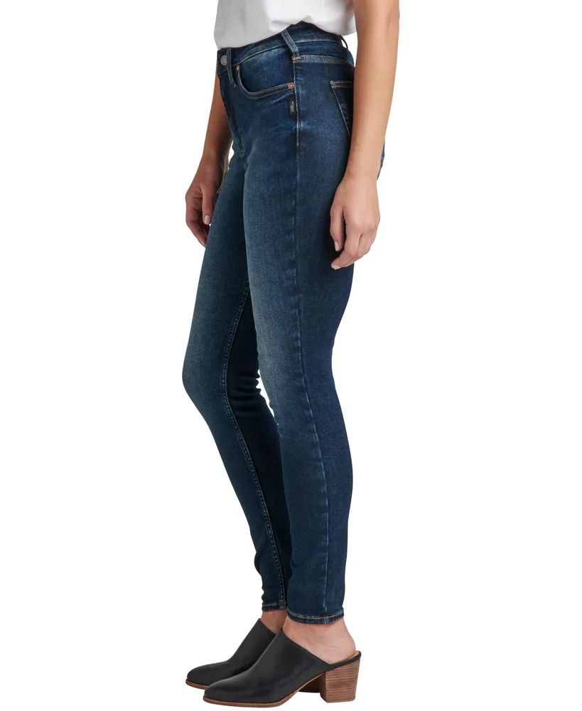 Women's Signature Super Stretch Jeans, High-Rise Skinny-Leg