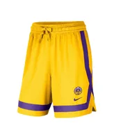 Women's Nike Yellow Los Angeles Sparks Practice Shorts