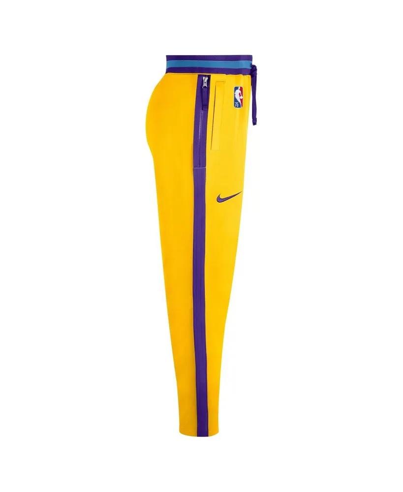 Men's Nike Gold Los Angeles Lakers 2021/22 City Edition Therma Flex Showtime Pants