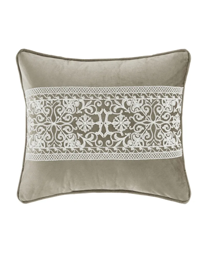 J. Queen New York Becco Boudoir Throw Pillow, White