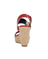 Tommy Hilfiger Women's Kahdy Logo Wedge Sandals