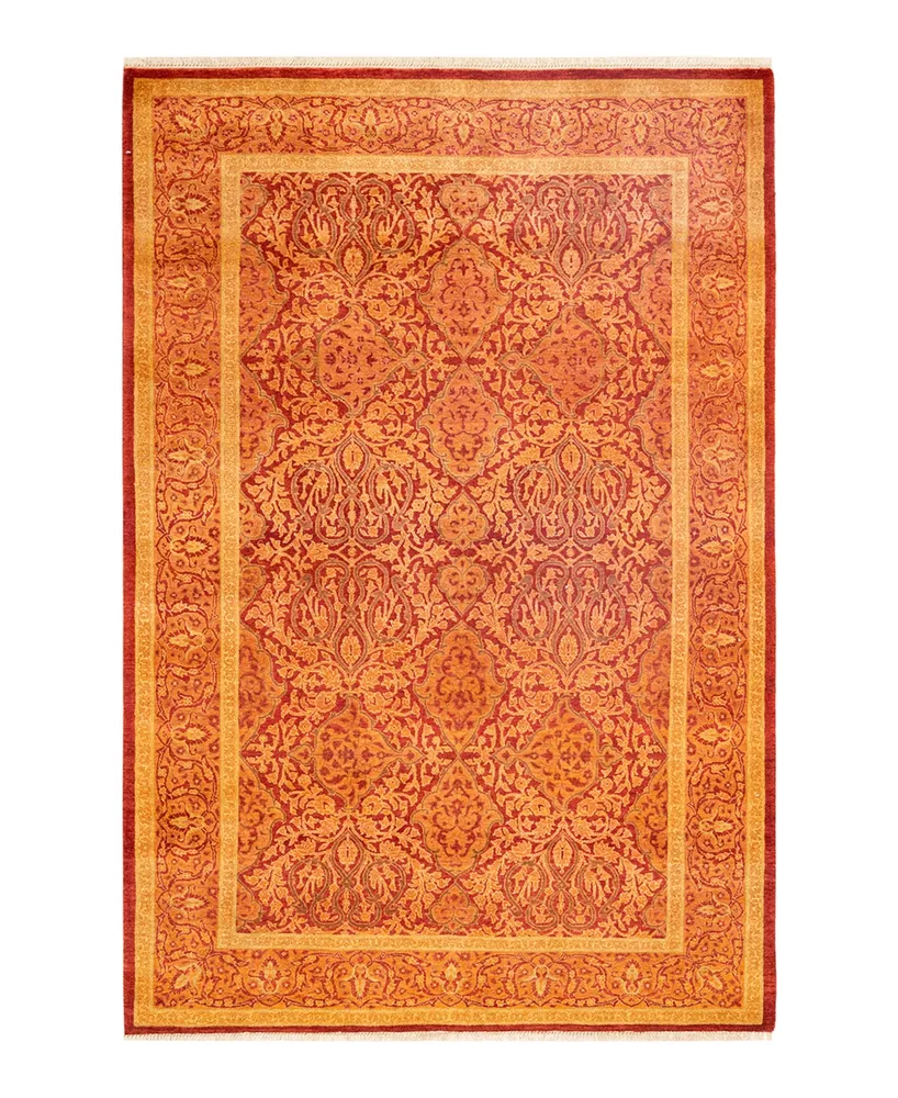 Adorn Hand Woven Rugs Mogul M16267 4'2" x 6'4" Area Rug