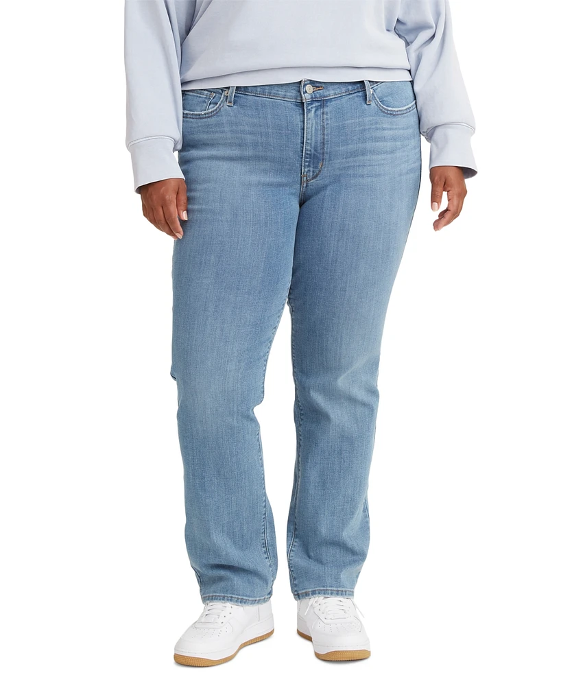 Levi's Trendy Plus Classic Straight Leg Jeans