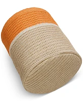 Honey Can Do Paper Straw Nesting Baskets with Handles, Set of 3