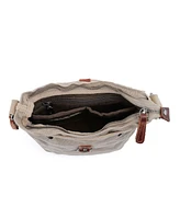 Tsd Brand Forest Canvas Crossbody Bag