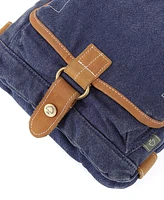 Tsd Brand Atona Classic Flap Canvas Crossbody Bag