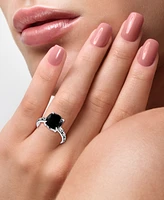 Effy Onyx Ring in Sterling Silver