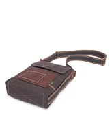 Tsd Brand Lake Toya Canvas Crossbody Bag