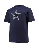 Men's Fanatics Micah Parsons Navy Dallas Cowboys Big and Tall Player Name Number T-shirt