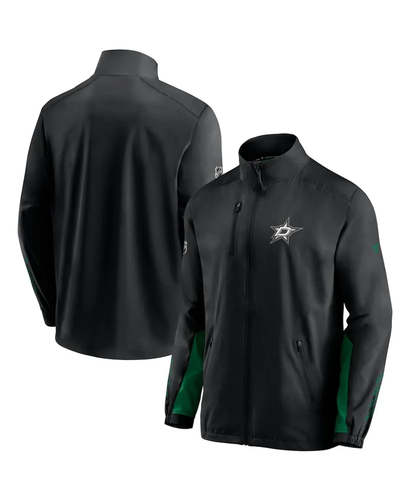 Men's Fanatics Black Dallas Stars Authentic Pro Locker Room Rinkside Full-Zip Jacket