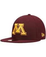 Men's New Era Maroon Minnesota Golden Gophers Logo Basic 59FIFTY Fitted Hat