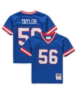 Preschool Boys and Girls Mitchell & Ness Lawrence Taylor Royal New York Giants Retired Legacy Jersey