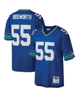 Men's Mitchell & Ness Brian Bosworth Royal Seattle Seahawks Legacy Replica Jersey