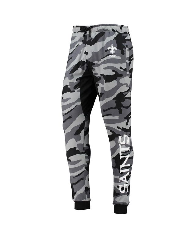 Lids Seattle Seahawks FOCO Camo Jogger Pants - Black