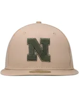 Men's New Era Tan Nebraska Huskers Camel & Rifle 59FIFTY Fitted Hat