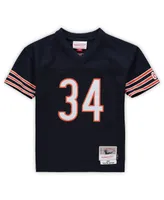 Preschool Boys and Girls Mitchell & Ness Walter Payton Navy Chicago Bears Retired Legacy Jersey