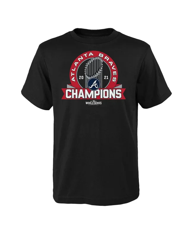 Atlanta Braves Fanatics Branded 2021 World Series Champions Signature  Roster T-Shirt - Black