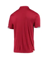 Men's Colosseum Crimson Washington State Cougars Santry Polo Shirt