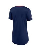 Women's Fanatics Navy Washington Capitals Authentic Pro Locker Room T-shirt