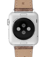 Coach Brown Canvas Strap 38/40/41mm Apple Watch Band