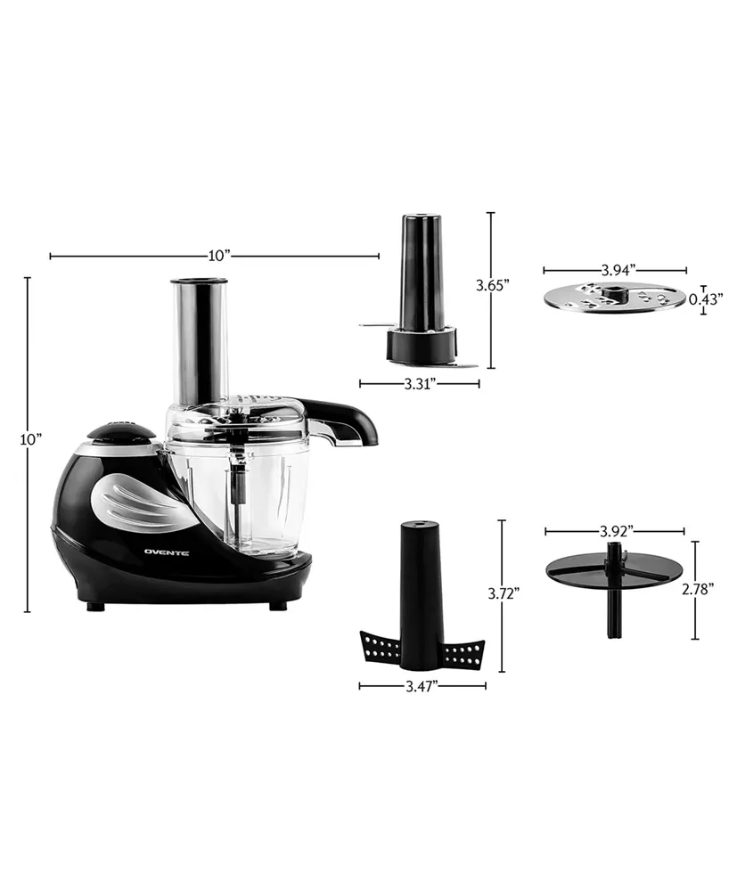 Ovente Electric Mini Food Processor