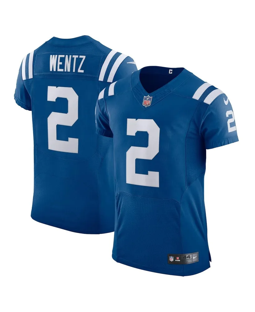 Men's Nike Carson Wentz Royal Indianapolis Colts Vapor Elite Player Jersey