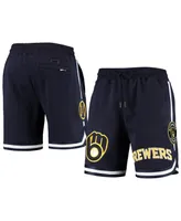 Men's Pro Standard Navy Milwaukee Brewers Team Shorts