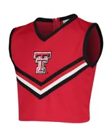 Big Girls Red Texas Tech Raiders Two-Piece Cheer Set