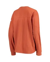 Women's Pressbox Texas Orange Longhorns Edith Long Sleeve T-shirt