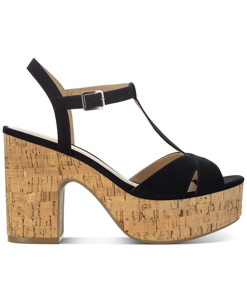 Sun + Stone Women's Jillien Platform Block Heel Dress Sandals, Created for Macy's