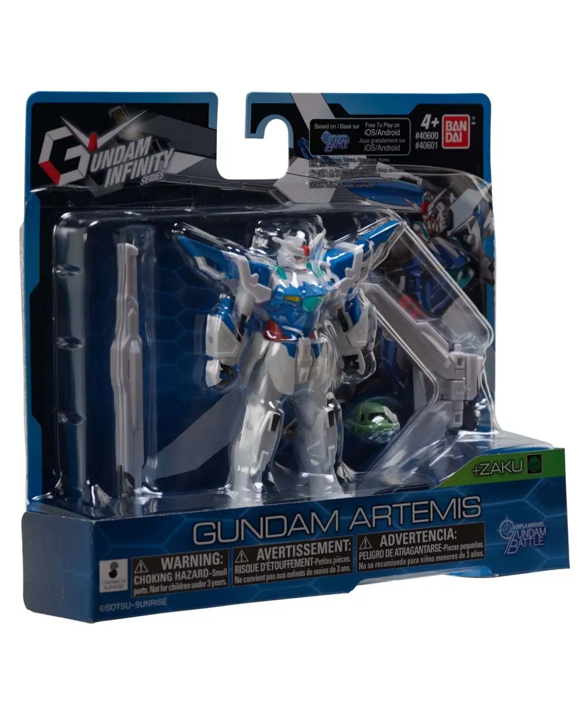 Gundam Infinity 4.5" Gundam Artemis Action Figure