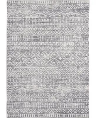 Closeout! Km Home Velvet Touch Pixel 5'3" x 8'6" Area Rug