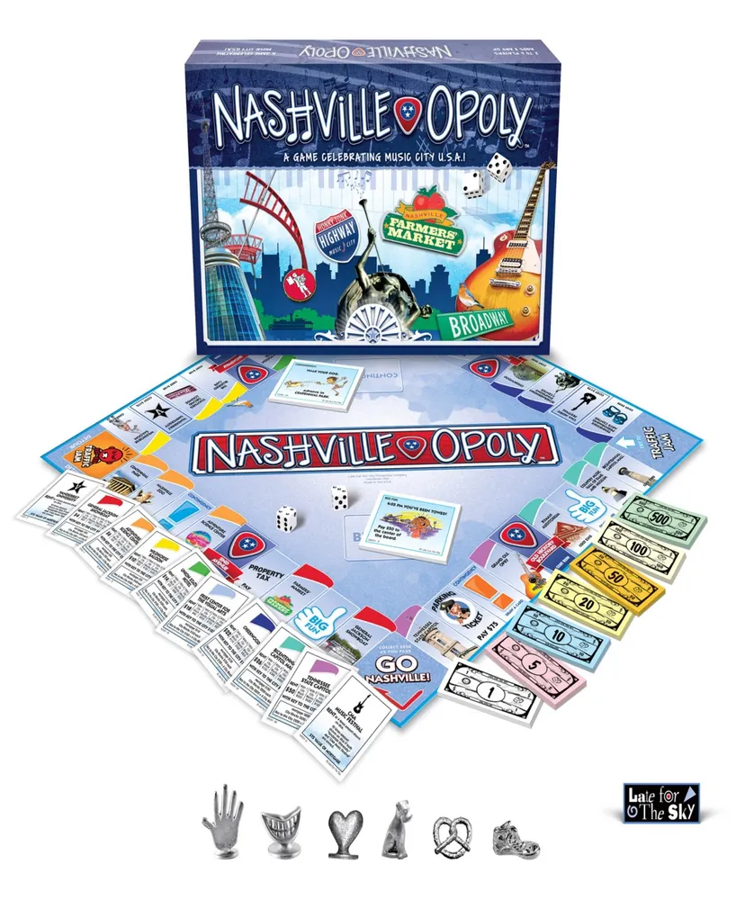 Nashville-Opoly Board Game