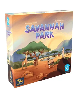 Capstone Games Savannah Park Family Strategy Board Game, 190 Pieces