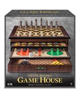 Craftsman Deluxe Wooden Game House