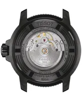 Tissot Men's Seastar 2000 Professional Powermatic 80 Automatic Two-Tone Rubber Strap Watch 46mm