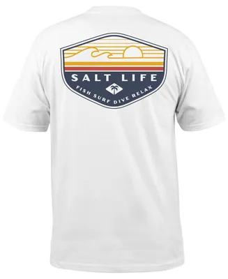 Salt Life Men's Flash Logo Graphic Performance T-Shirt