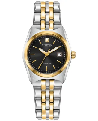 Citizen Eco-Drive Women's Corso Two-Tone Stainless Steel Bracelet Watch 28mm - Two