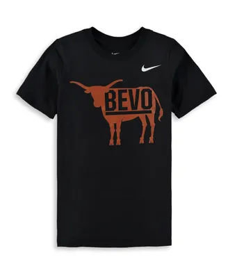 Big Boys Nike Black Texas Longhorns Local T-shirt