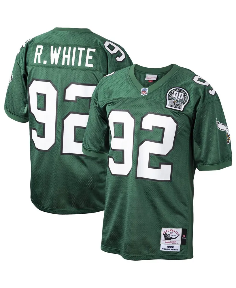 Men's Mitchell & Ness Reggie White Kelly Green Philadelphia Eagles 1992 Authentic Throwback Retired Player Jersey