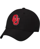 Men's Top of The World Oklahoma Sooners Primary Logo Staple Adjustable Hat