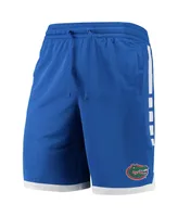 Men's Nike Royal Florida Gators Elite Stripe Performance Shorts