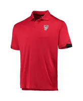 Men's Colosseum Red Nc State Wolfpack Santry Polo Shirt