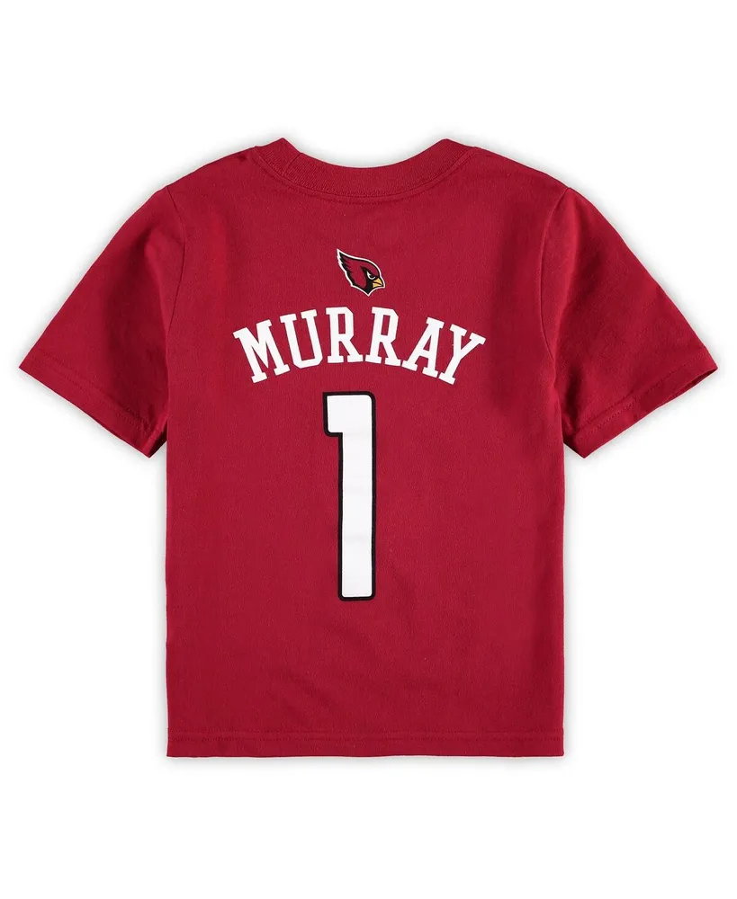 Preschool Girls and Boys Kyler Murray Cardinal Arizona Cardinals Mainliner Player Name Number T-shirt