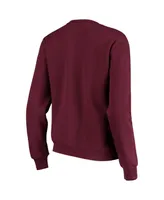 Women's Colosseum Maroon Texas A&M Aggies Campanile Pullover Sweatshirt